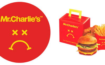 We’ve teamed up with Mr Charlie’s for vegan burgers!