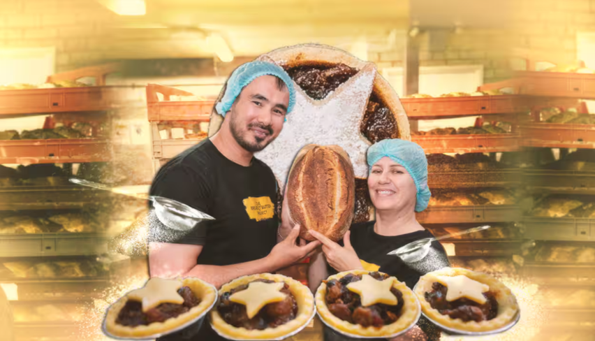 Ben and Samia on SBS